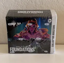 Magic The Gathering MTG Foundations Collector Booster Box English SEALED NEW 🚀 - Image 1