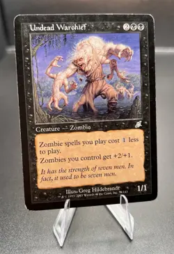MTG; Undead Warchief; Scourge; MP-LP; Magic The Gathering - Image 1