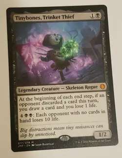 1x Mtg Jumpstart Tinybones, Trinket Thief NM x1 - Image 1