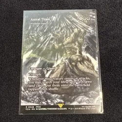 Astral Titan - Primeval Titan (Showcase) Final Fantasy: Regular Near Mint - Image 3