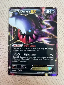 Pokemon TCG - Darkrai EX BW46 Black Star Promo - MP/HP - Image 1