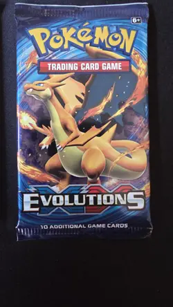 XY Evolutions Booster Pack Factory Sealed CHARIZARD ART- Pokemon - Image 1