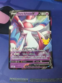 Dark Sylveon V SWSH134 Black Star Promo Full Art Rare Holo Pokemon TCG NM/M - Image 1