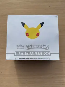 Pokemon TCG: 25th Anniversary Celebrations Elite Trainer Box (2021) 820650809439 - Image 1