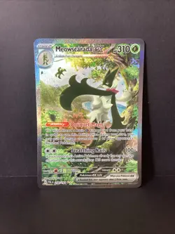 Pokemon TCG Meowscarada EX 256/193 Paldea Evolved Special Illustration Rare Holo - Image 1