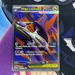 2025 Pokemon TCG Mega Evolution - Mega Latias ex #163/132 - NM - Image 1
