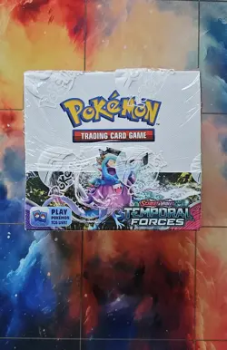 Temporal Forces Pokemon SV05 New Sealed Booster Box - Image 1