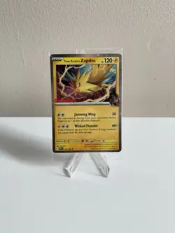 2025 Pokemon Team Rocket’s Zapdos Destined Rivals GameStop Promo 070/182 Sealed - Image 1