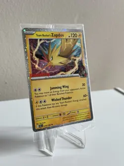 2025 Pokemon Team Rocket’s Zapdos Destined Rivals GameStop Promo 070/182 Sealed - Image 3