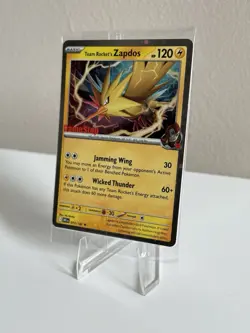 2025 Pokemon Team Rocket’s Zapdos Destined Rivals GameStop Promo 070/182 Sealed - Image 4