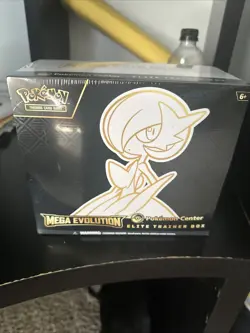 Pokemon TCG Pokemon Center Mega Evolution ETB Gardevoir Art Sealed IN HAND - Image 1
