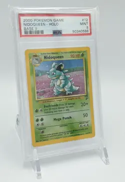 2000 Pokemon Base Set 2 Holo Nidoqueen #12 PSA 9 MINT Wizards of the Coast - Image 4