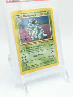 2000 Pokemon Base Set 2 Holo Nidoqueen #12 PSA 9 MINT Wizards of the Coast - Image 5