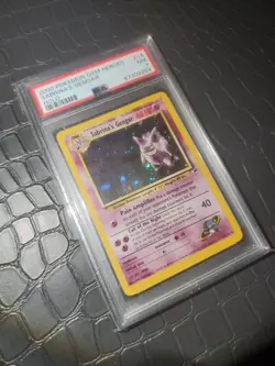 2000 Pokemon Gym Heroes #14 Sabrina's Gengar Holo PSA 7 NM 14/132 - Image 3