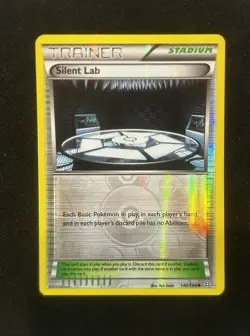 NEAR MINT! 2015 SILENT LAB 140/160 Reverse Holo Pokemon TCG XY Primal Clash NM - Image 1