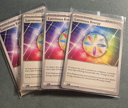 (4x) Luminous Energy 191/193 Paldea Evolved Scarlet Violet Pokemon - Image 1