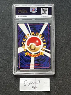 1999 Pokemon Japanese Gym 2 Erika’s Venusaur #3 PSA 9 MINT - Image 2
