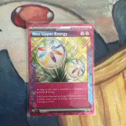 Pokemon TCG Neo Upper Energy 162/162 Temporal Forces Mint Condition - Image 1