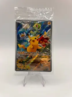 Pokemon Pikachu SVP 027 Scarlet & Violet Paldea Evolved ETB Promo SEALED - Image 1