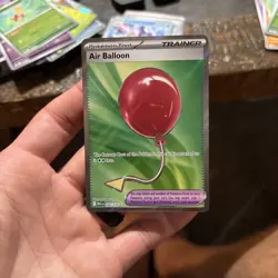 Pokemon Air Balloon 166/132 Ultra Rare Holo Mega Evolution - Image 1