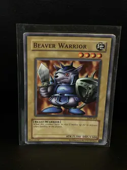 Beaver Warrior - LOB-064 - Common - Unlimited Edition Legend of Blue Eyes White - Image 1