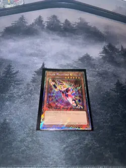 Yu-Gi-Oh! TCG Dark Magician Girl Alt Version 2 RA03-EN123 Platinum Secret Rare - Image 1