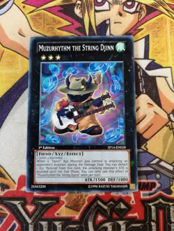 Muzurythm the String Djinn sp14-en028 1st Edition (VG+) Starfoil Rare Yu-Gi-Oh! - Image 1