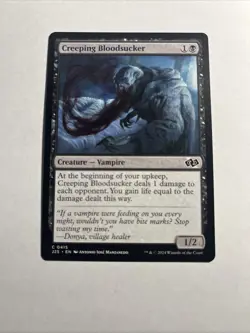 Creeping Bloodsucker - Foundations Jumpstart MTG Plus Bonus Card!!! - Image 1