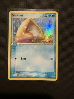 Snorunt 64/106 STAMPED Ex Emerald Pokemon TCG Reverse Holo Card - Image 1