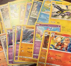 Pokemon Card Lot - 20 Rare Non-Holo Cards - Guaranteed All Rare - Image 1