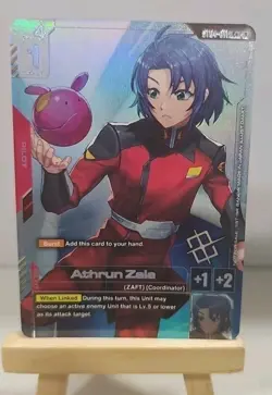 Athrun Zala Alternate Art Winner Foil - ST04-011 C+ Gundam TCG Card Game - Image 1