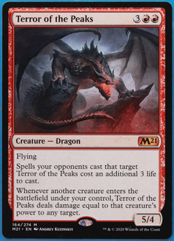 Terror of the Peaks Core Set 2021 / M21 NM Mythic Rare CARD (504295) ABUGames - Image 1