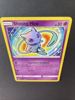 Pokemon TCG Shining Mew Holo Rare Card 40/73 Shining Legends - Image 5