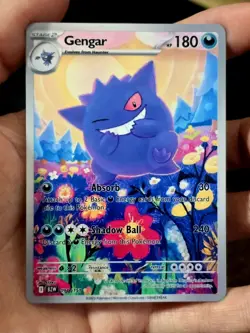 New! Gengar Pokemon Novelty Card Illustration Rare *SEE DESC* - Image 1