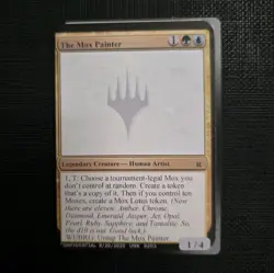 MTG The Mox Painter MagicCon Gavin Verhey Unknown Event Playtest Card NM RZ03 - Image 1