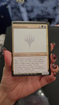 MTG The Mox Painter MagicCon Gavin Verhey Unknown Event Playtest Card NM RZ03 - Image 2