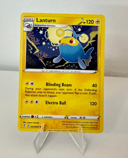 Lanturn 053/203 Crimp Error Card SWSH07: Evolving Skies Pokemon TCG - Image 1