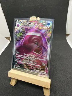 Pokemon TCG Card Gengar VMAX 157/264 SWSH08 Fusion Strike Holo NM Ultra RARE - Image 1