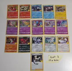Pokemon Celebrations - 25th Anniversary Holo Card Bundle x 16 No Duplicates - Image 1