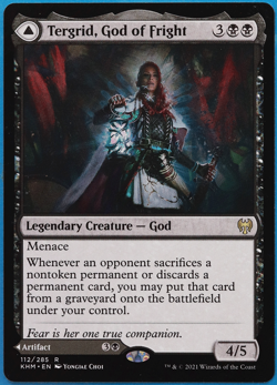 Tergrid, God of Fright / Tergrid's Lantern Kaldheim NM CARD (504294) ABUGames - Image 1