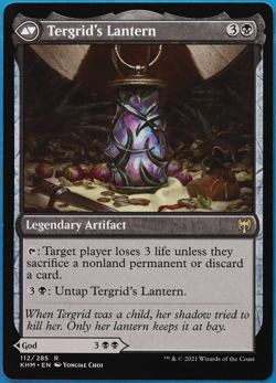 Tergrid, God of Fright / Tergrid's Lantern Kaldheim NM CARD (504294) ABUGames - Image 2