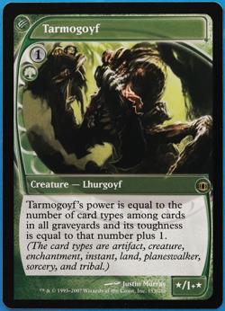 Tarmogoyf Future Sight NM Green Rare MAGIC GATHERING CARD (ID# 504290) ABUGames - Image 1