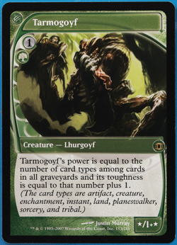 Tarmogoyf Future Sight NM Green Rare MAGIC GATHERING CARD (ID# 504291) ABUGames - Image 1