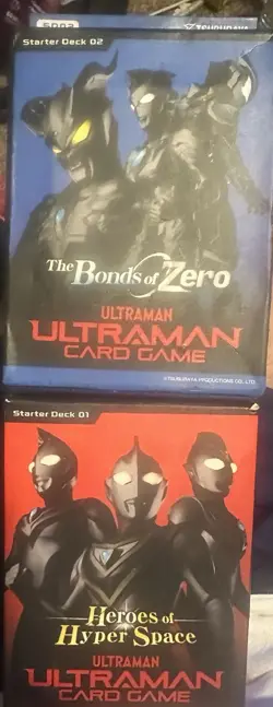 Ultraman Card Game English Starter Deck 01 And Deck 02 - Image 1