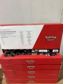 6 Boxes of Pokemon Prismatic Evolutions Trading Card Game 8-Pack - Image 3