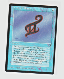 Magic the Gathering ~ MTG ~ 1x Glyph of Delusion ~ LEGENDS ~ M/NM - Image 1