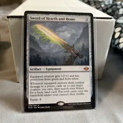 MTG Magic the Gathering Modern Horizons 2 NM Sword of Hearth and Home - Image 1