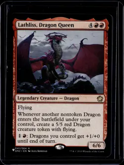 Lathliss, Dragogn Queen - 41 - GN2 - NM - MTG Magic the Gathering - Image 1
