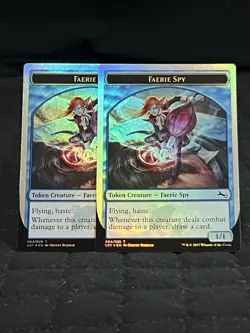Faerie Spy Token - Unstable Foil x2 ~NM~ Magic The Gathering MTG - Image 1