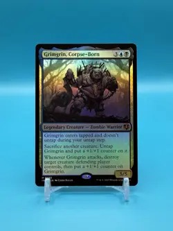 Grimgrin, Corpse-Born - Innistrad Remastered (INR) - FOIL - MTG - NM - Image 1